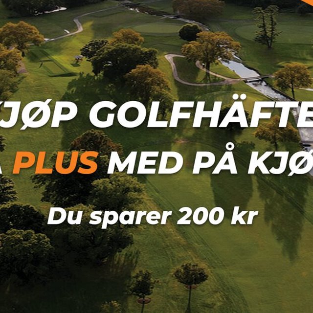 Kjøp Golfheftet 2023 i dag og du får PLUS med på kjøpet! – Spill golf til halv greenfee!